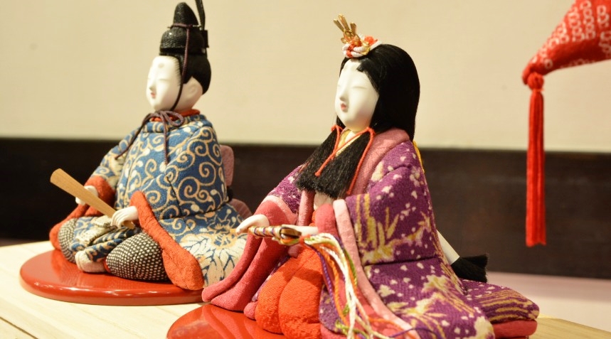 京都くろちく　木目込雛人形　箪笥雛　イメージ
